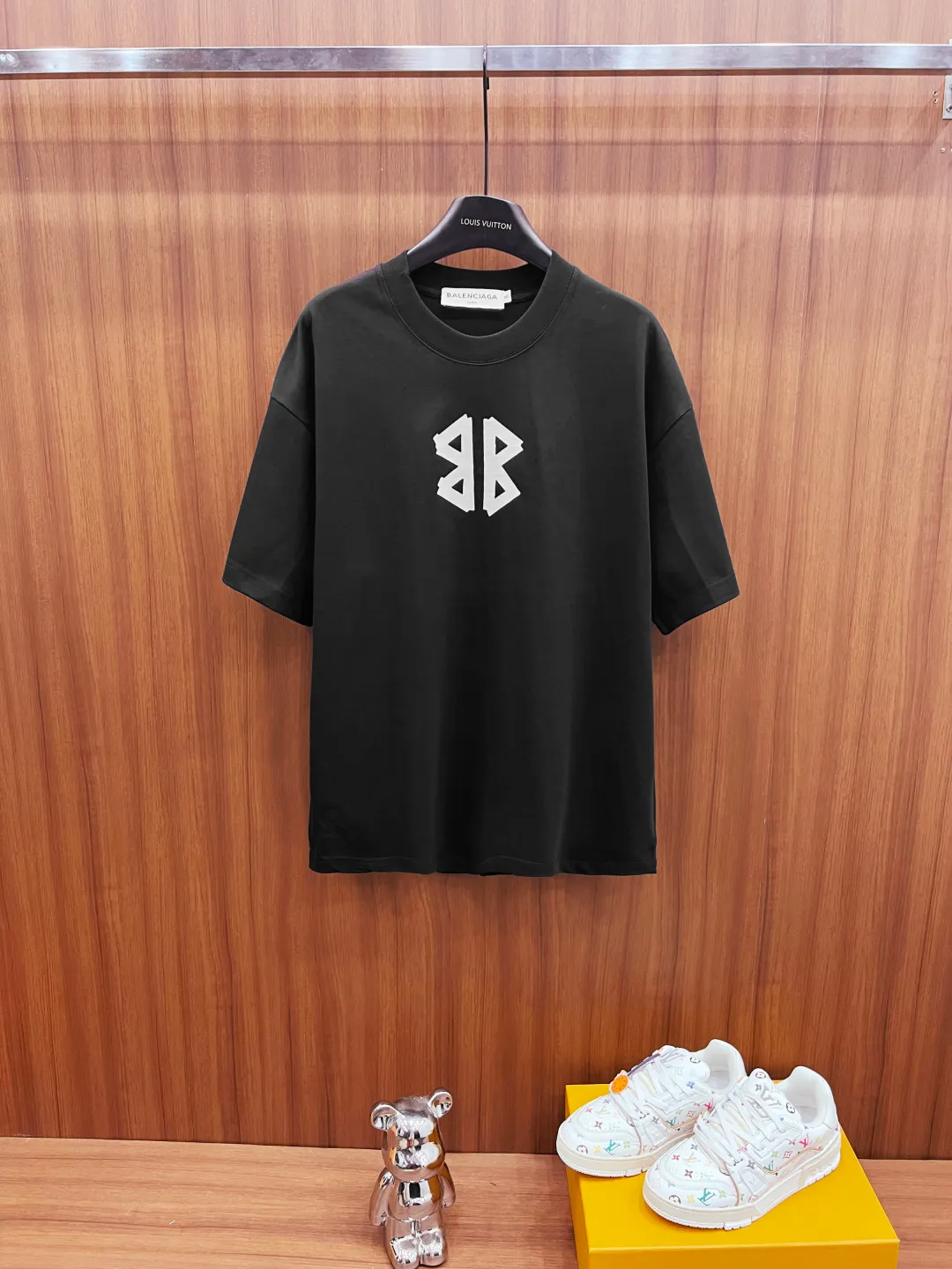 👍 logo Logo Same Style T 280 Versatile : Black White Size：S M L XL
